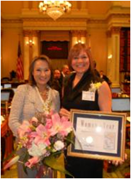 Mary Hayashi and Charmaine Banther